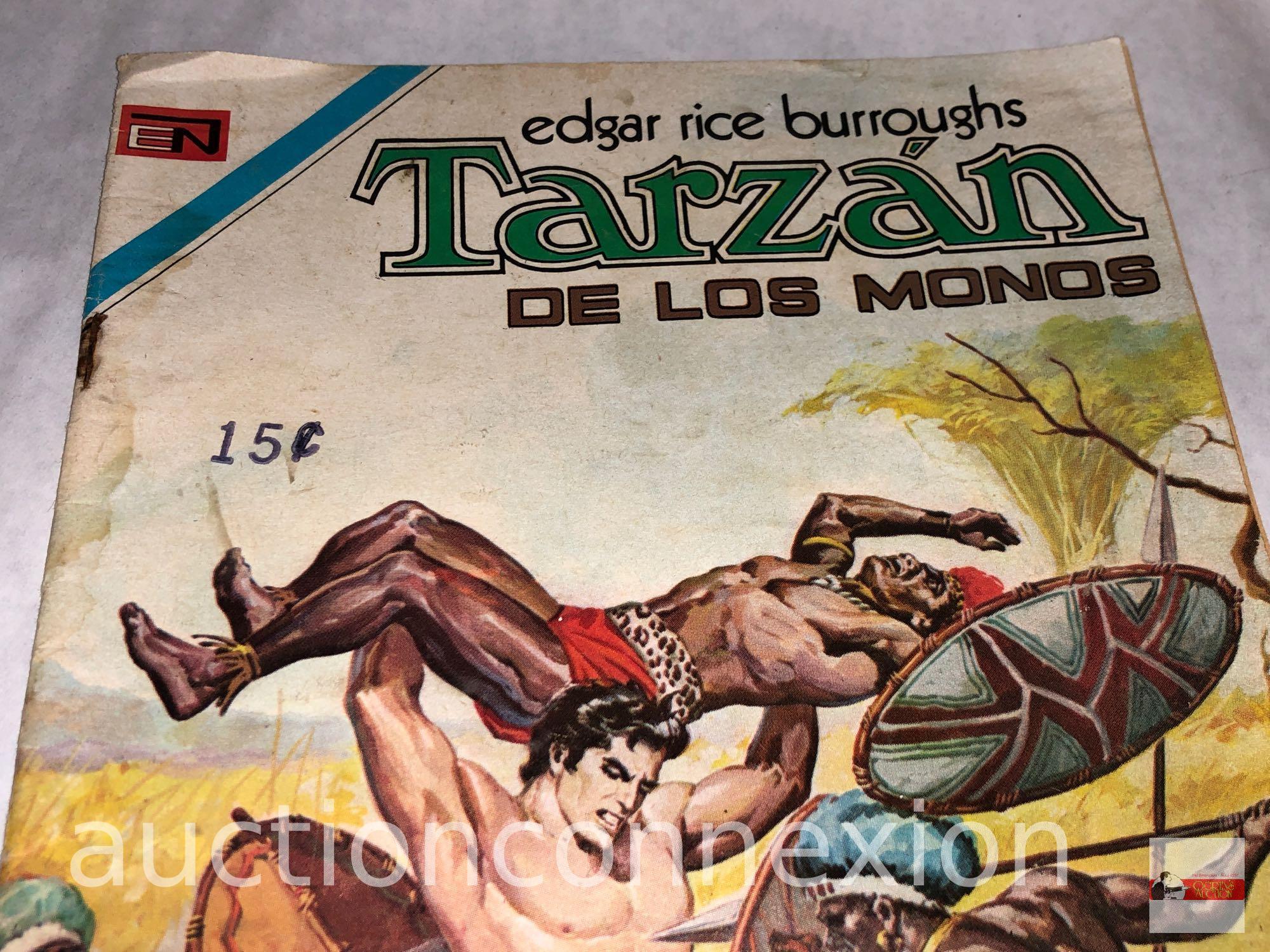 Comic Books - 4 Tarzan comic books in Spanish