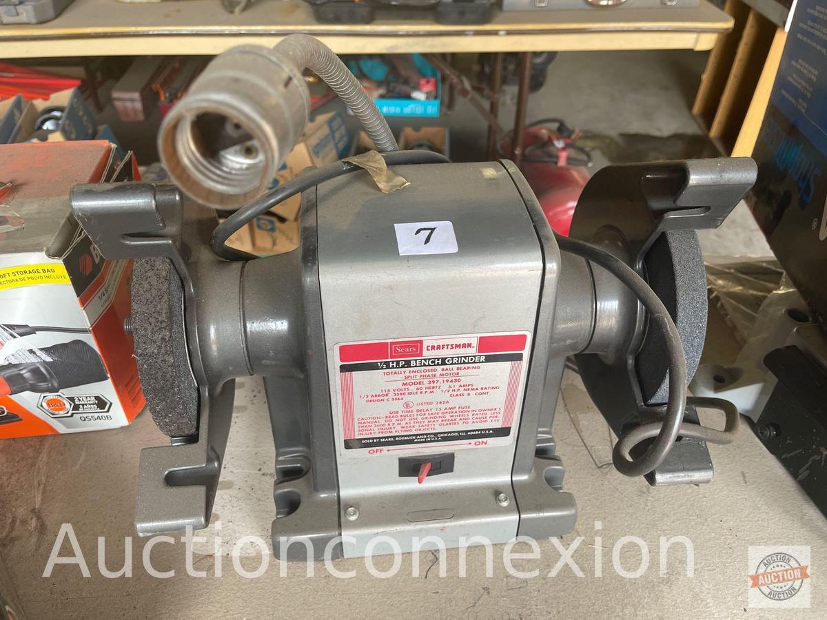 Bench Grinder - Craftsman Bench Grinder 1/2hp