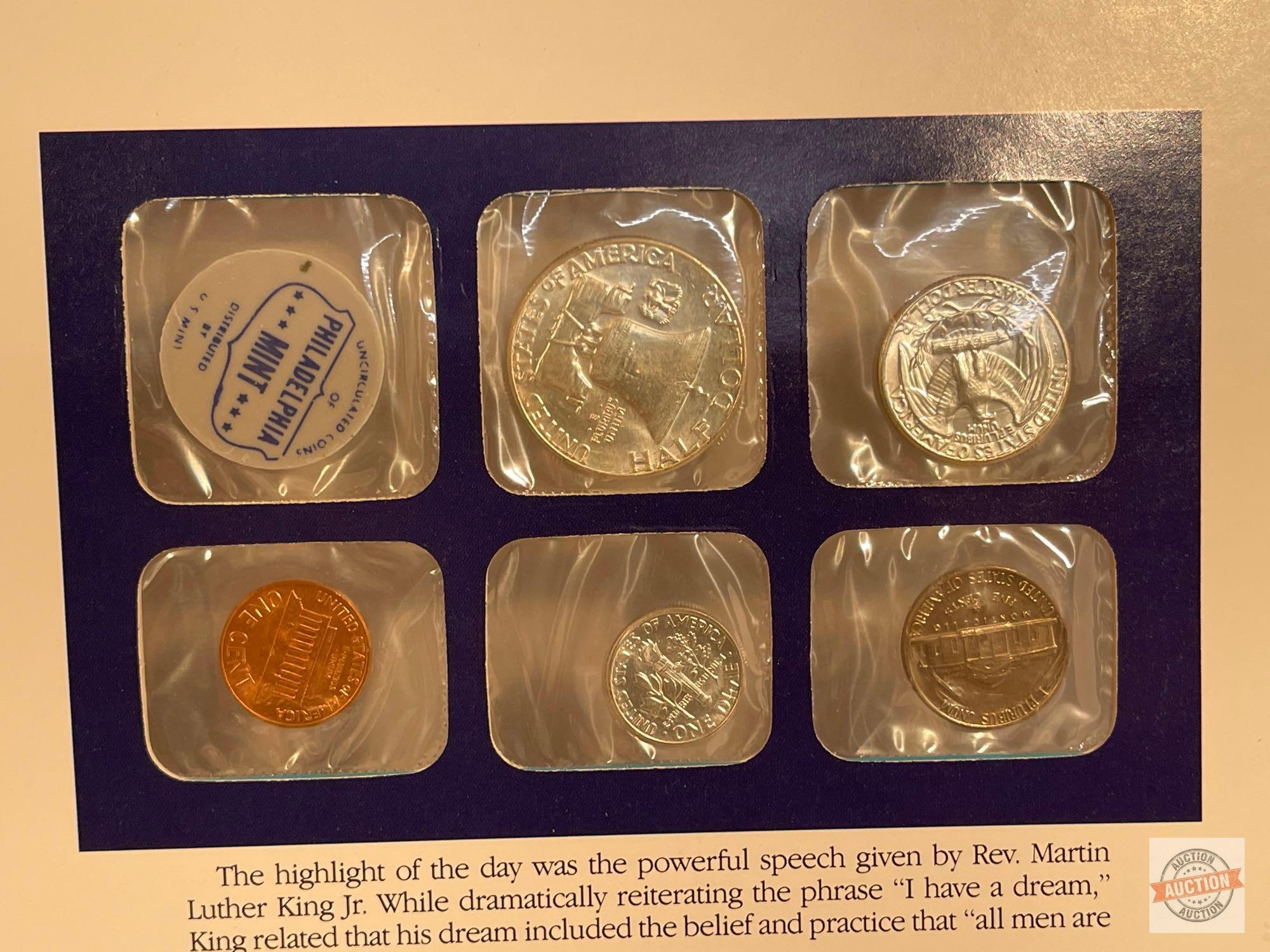 25 years of US uncirculated coin mint sets, PCS, 1963-1988
