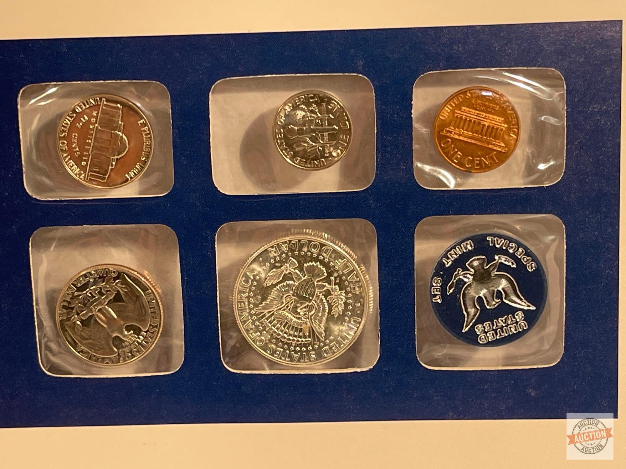 25 years of US uncirculated coin mint sets, PCS, 1963-1988