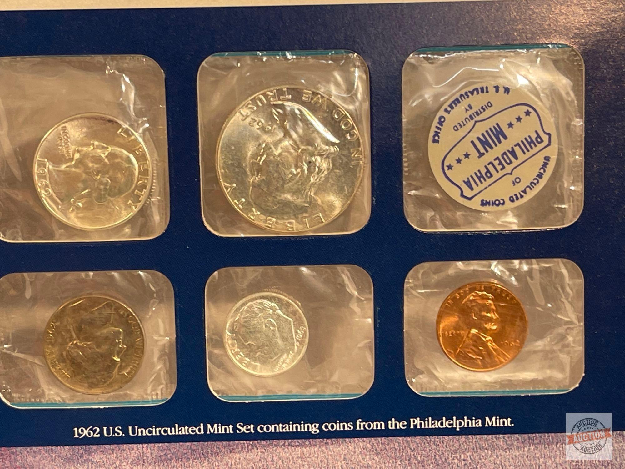 25 years of US uncirculated coin mint sets, PCS, 1963-1988