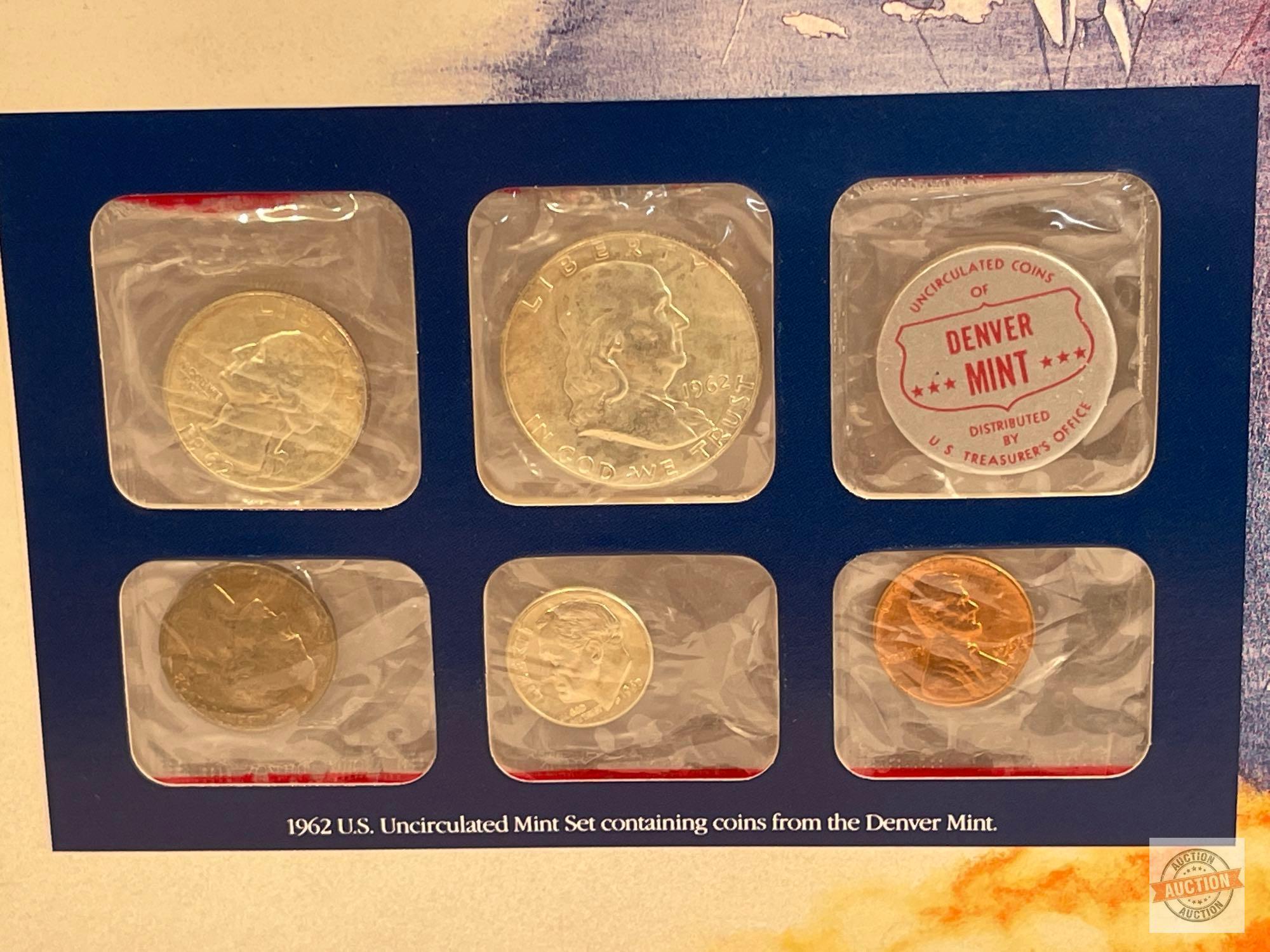 25 years of US uncirculated coin mint sets, PCS, 1963-1988