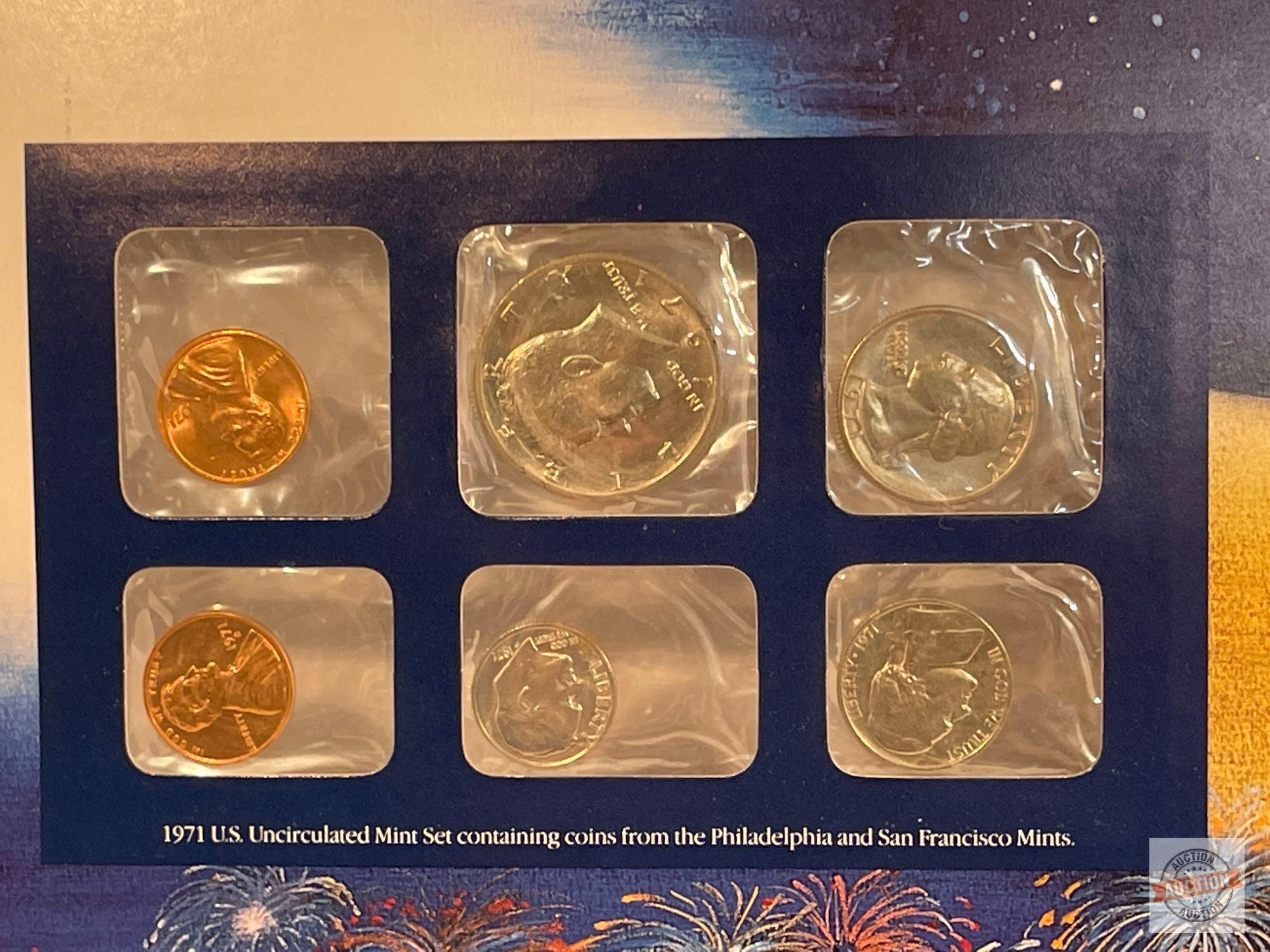 25 years of US uncirculated coin mint sets, PCS, 1963-1988