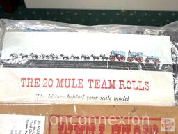 Scale Model - Twenty Mule Team, unassembled