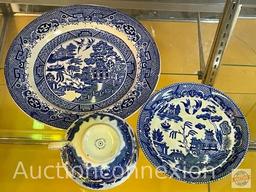 Dish ware - 8 pcs Blue/white