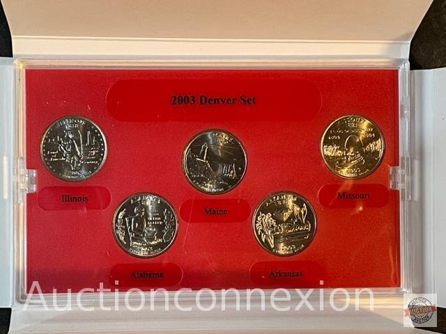 Coins - 2003 Denver Mint Edition, State Quarter Collection