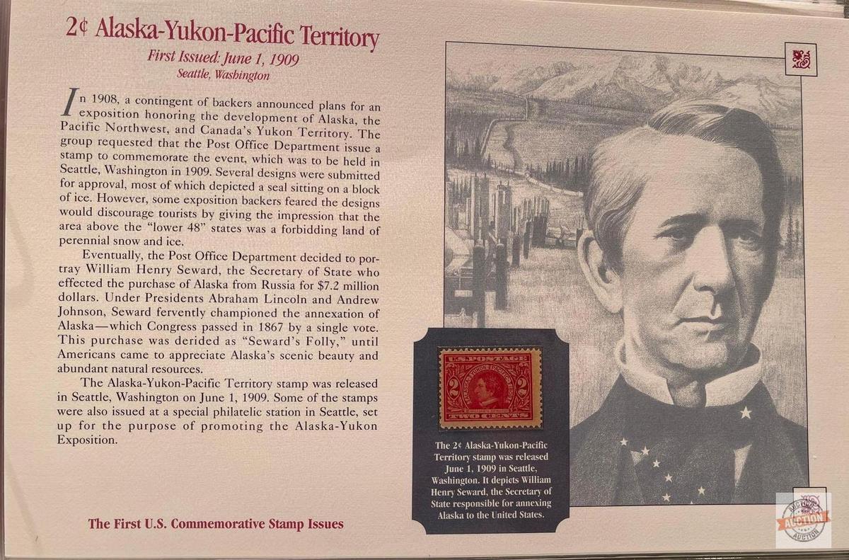 Stamps - The First Commemorative Stamp Issues, 2-cent Alaska-Yukon-Pacific Territory