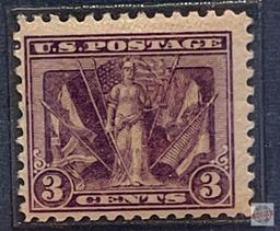 Stamps - The First Commemorative Stamp Issues, 3-cent Victory of Liberty stamp