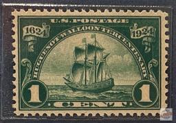 Stamps - The First Commemorative Stamp Issues, 1-cent Ship Nieu Nederland stamp