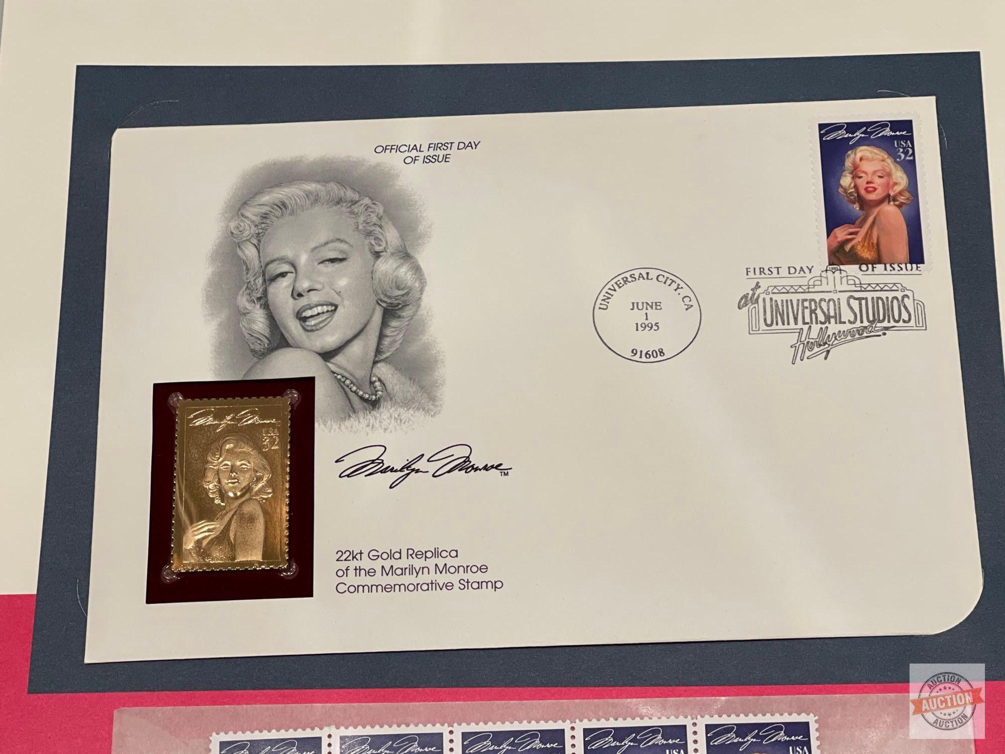 1995 Marilyn Monroe, Official First Day Cover