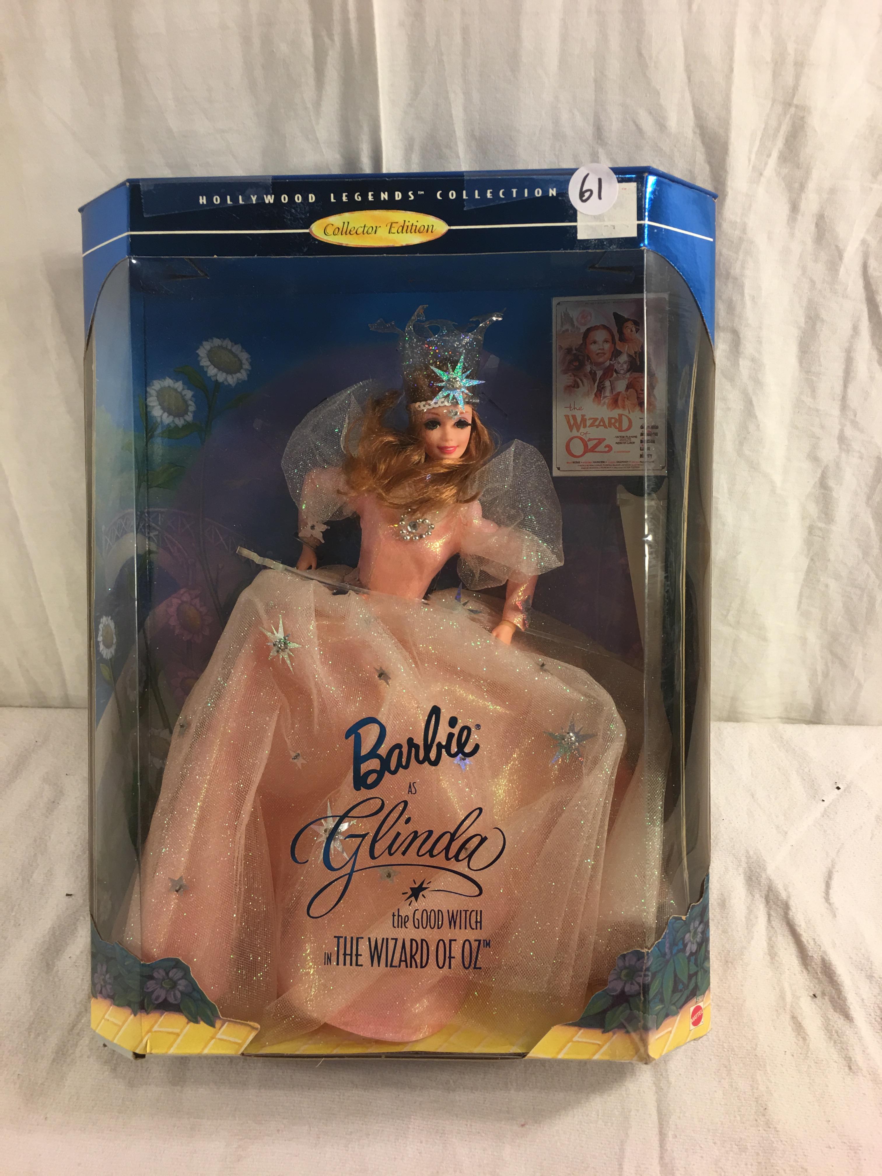 Collector The Wizard of Oz "Glinda The Good Witch" Barbie Doll- Loose in box 14"x10.5"