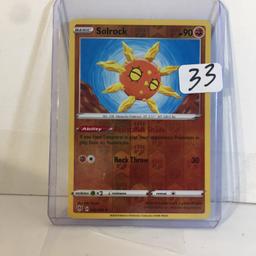 Collector Modern 2020 Pokemon TCG Basic Solrock HP90 Rock Throw Pokemon Trading Game Card 092/189