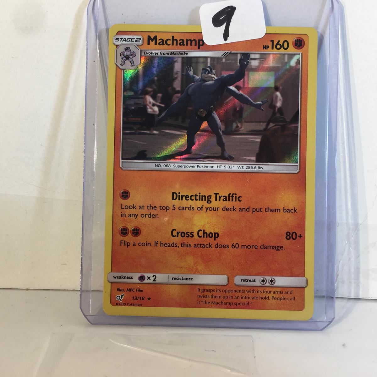 Collector Modern 2019 Pokemon TCG Stage2 Machamp HP160 Cross Chop Trading Game Card 13/18