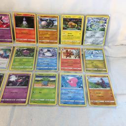 Lot of 18 Pcs Collector Pokemon TCG Pokemon Game Asssorted Cards - See Pictures