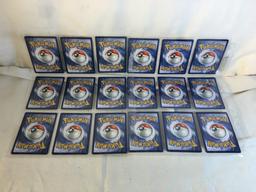 Lot of 18 Pcs Collector Pokemon TCG Pokemon Game Asssorted Cards - See Pictures