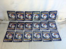 Lot of 18 Pcs Collector Pokemon TCG Pokemon Game Asssorted Cards - See Pictures