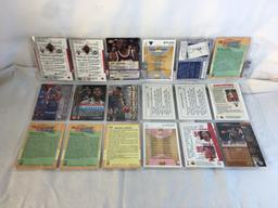 Lot of 18 Pcs Collector Modern NBA Basketball Sport Trading Assorted Cards and Players -See Photos