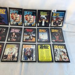 Lot of 18 Pcs Collector Modern Heavy Metal Assorted Trading Game Cards - See Pictures