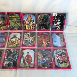 Lot of 18 Pcs Collector Modern Assorted Power Rangers Trading Game Cards - SEE Pictures