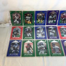 Lot of 18 Pcs Collector Modern NFL Football Sport Trading Assorted Cards and Players -See Pictures