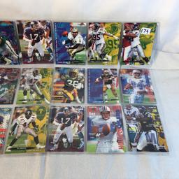 Lot of 18 Pcs Collector Modern NFL Football Sport Trading Assorted Cards and Players -See Pictures