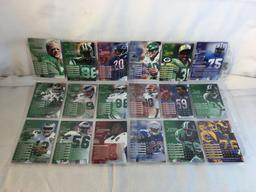 Lot of 18 Pcs Collector Modern NFL Football Sport Trading Assorted Cards and Players -See Pictures