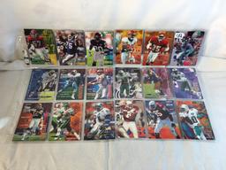 Lot of 18 Pcs Collector Modern NFL Football Sport Trading Assorted Cards and Players -See Pictures