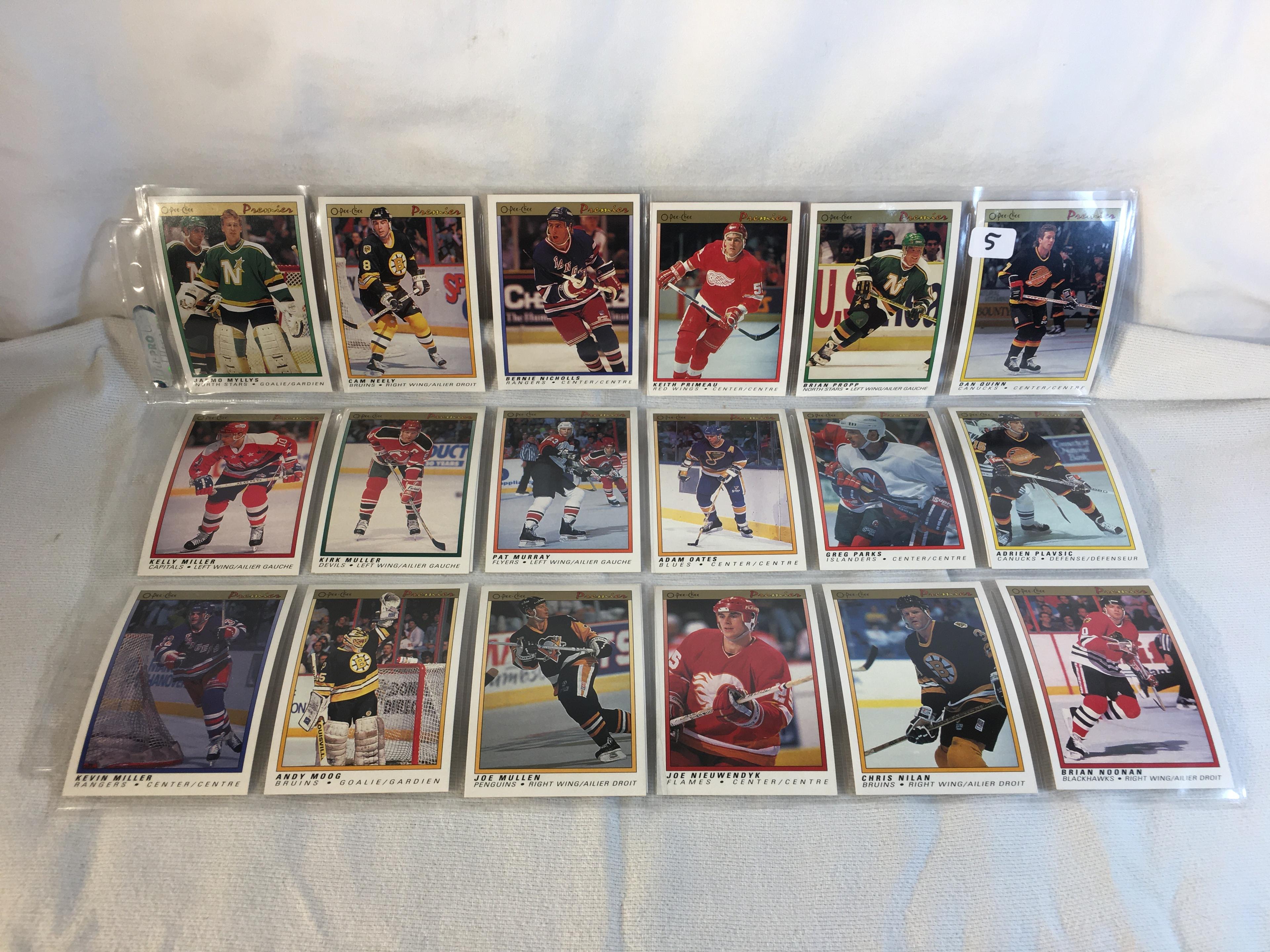 Lot of 18 Pcs Collector Modern NHL Hockey Sport Trading Assorted Cards and Players - See Photos