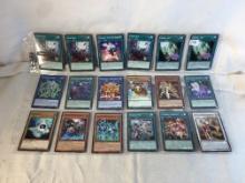 Lot of 18 Pcs Collector Modern Yu-Gi-Oh Assorted Trading Game Cards - See Pictures