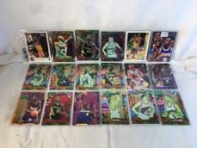 Lot of 18 Pcs Collector Modern NBA Basketball Sport Trading Assorted Cards & Players -See Pictures