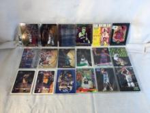 Lot of 18 Pcs Collector Modern NBA Basketball Sport Trading Assorted Cards & Players -See Pictures