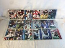 Lot of 18 Pcs Collector Modern NFL Football Sport Trading Assorted Cards & Players -See Pictures