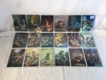 Lot of 18 Collector Assorted Comics Image Conan Trading Cards  -  See Pictures