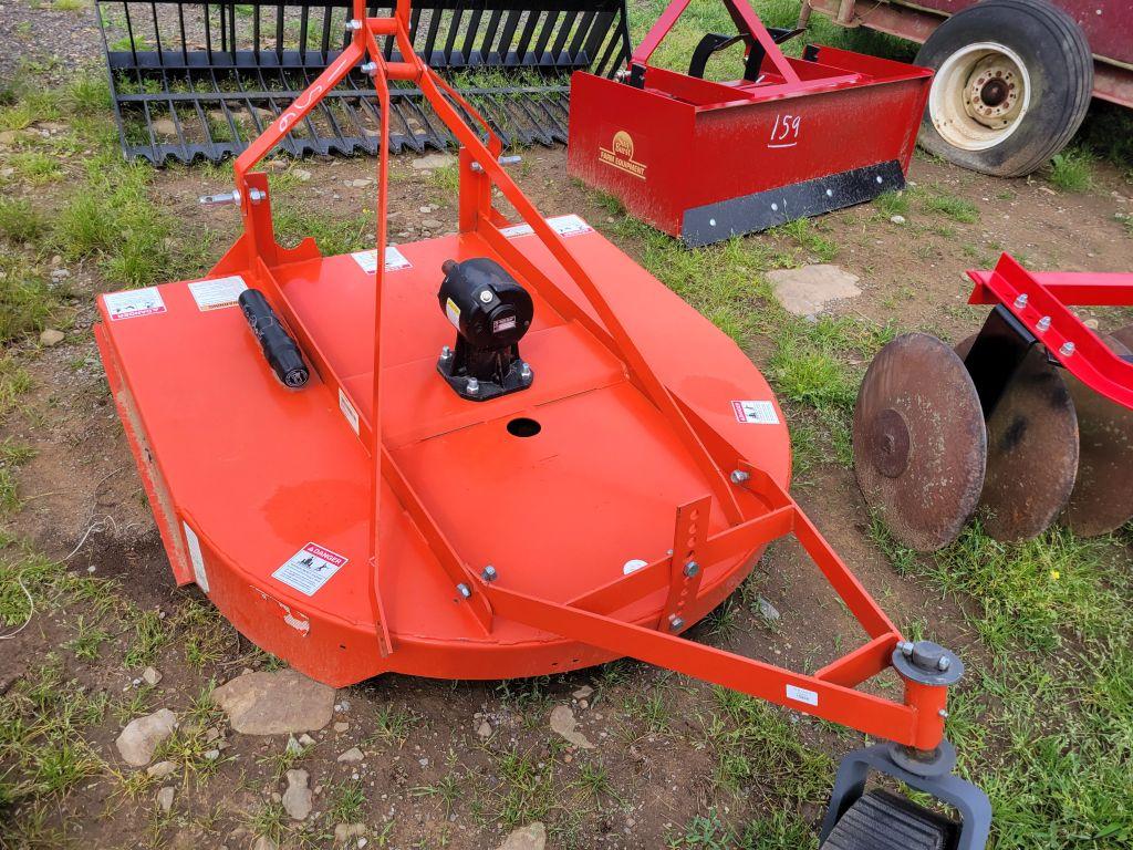 4' 3PH ORANGE COUNTY LINE ROTARY CUTTER, NO SHAFT