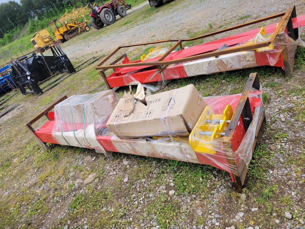 UNUSED AGT 2024 2-POST CAR LIFT, 10,000 POUND, HYDRAULIC, SN:ATK-B100024020