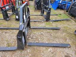 UNUSED MOWER KING 2024 QA 48" PALLET FORKS, **SELLS ABSOLUTE**