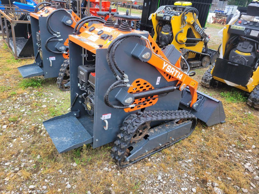 UNUSED AGT 2024 YSRT14 15 HP MINI SKID STEER, SN:240110982,**SELLS ABSOLUTE