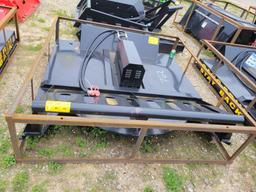 UNUSED MOWER KING 2024 QA 77" BRUSH CUTTER, SN:SSRC24020102A, **SELLS ABSOL