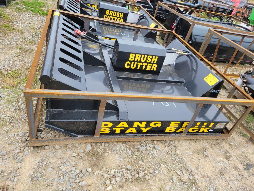 UNUSED MOWER KING 2024 QA 77" BRUSH CUTTER, SN:SSRC24020104A, **SELLS ABSOL