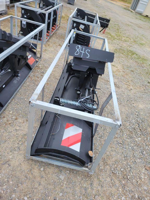 2024 UNUSED GREATBEAR 86'' HYDRAULIC SNOW PLOW, WEIGHT462 LBS, CIRCUMG- YRA