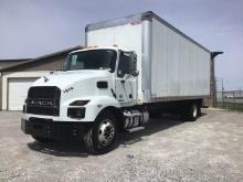 2022 MACK BOX TRUCK Serial Number: 1M2MDBAA4NS004567