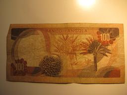 Foreign Currency: 1972 Angola 100 Escudos