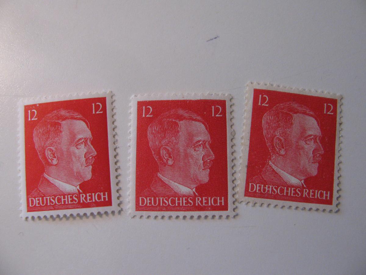 3 Nazi Germany Unused Stamp(s)