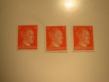 3 Nazi Germany Unused  Stamp(s)