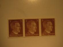 3 Nazi Germany Unused  Stamp(s)