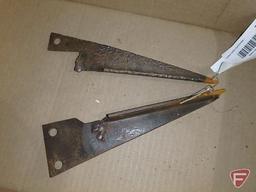 (2) Model T firewall brackets