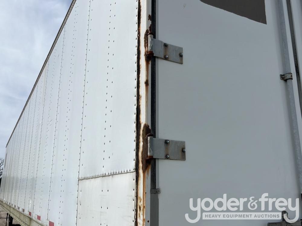 1996 Stoughton 53' x 102'" Dry Van Swing Door Trailer, 70,000lb GVWR