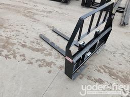 Unused 48" Forks to suit Skidsteer