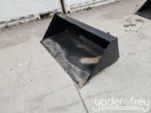 Unused 60" Bucket to suit Skidsteer