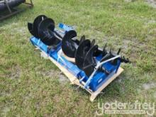 Unused GIYI 8", 12", 16" Augers to suit Skidsteer